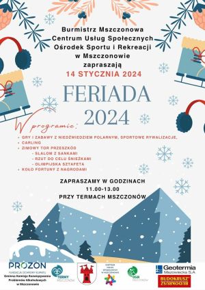 Grafika informująca o feriadzie