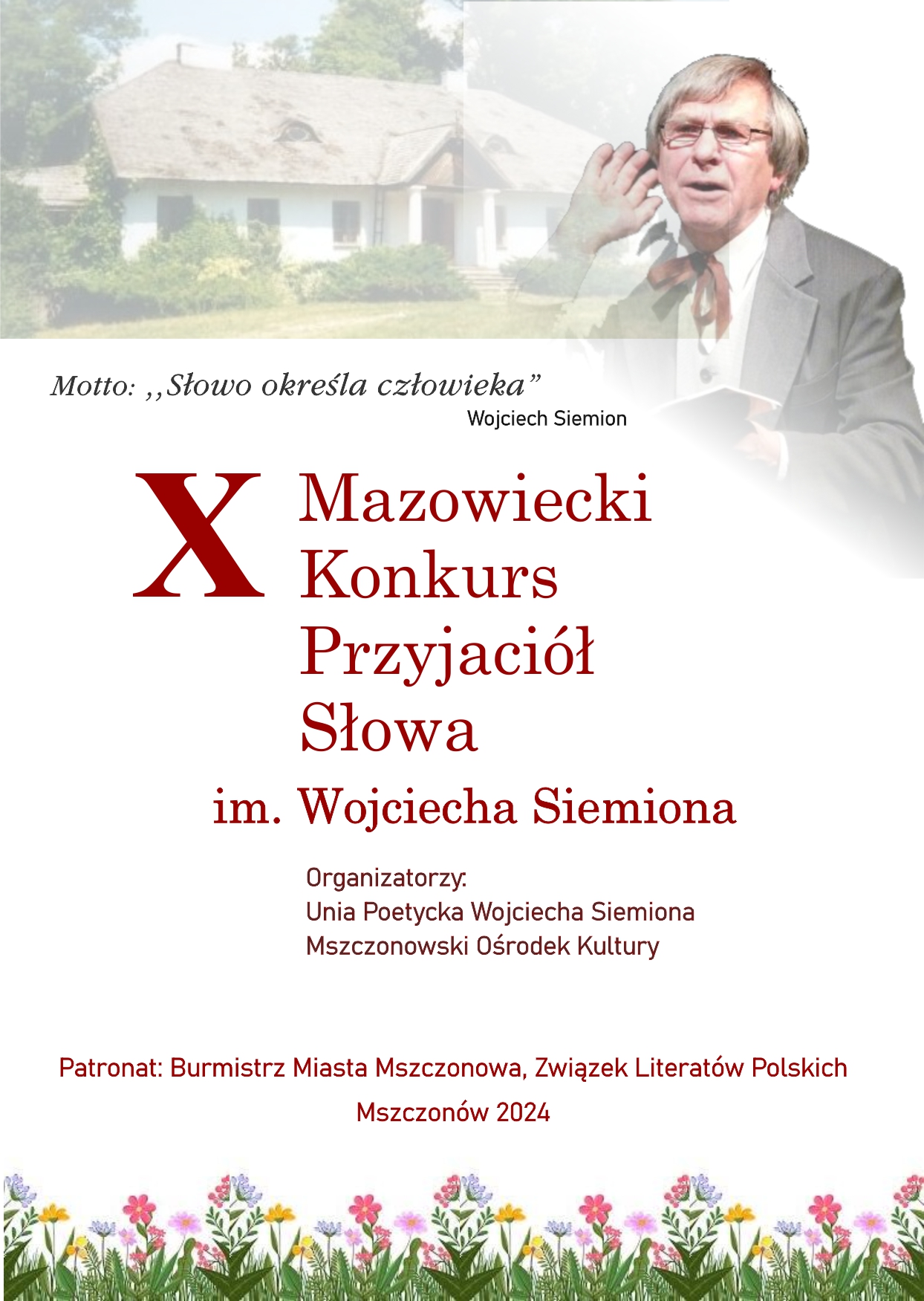 X Mazowiecki Konkurs Przyjaciół Słowa im. Wojciecha Siemiona